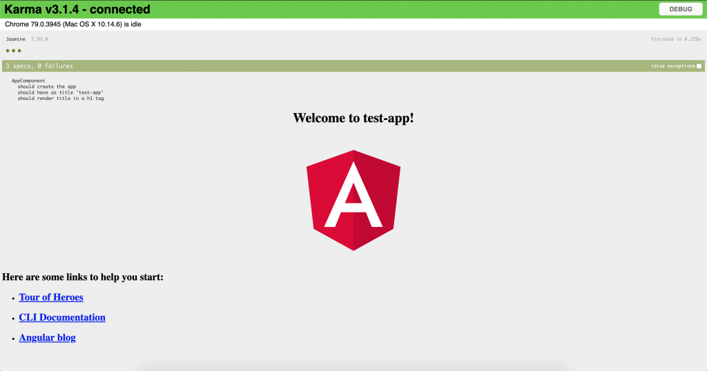 angular unit testing