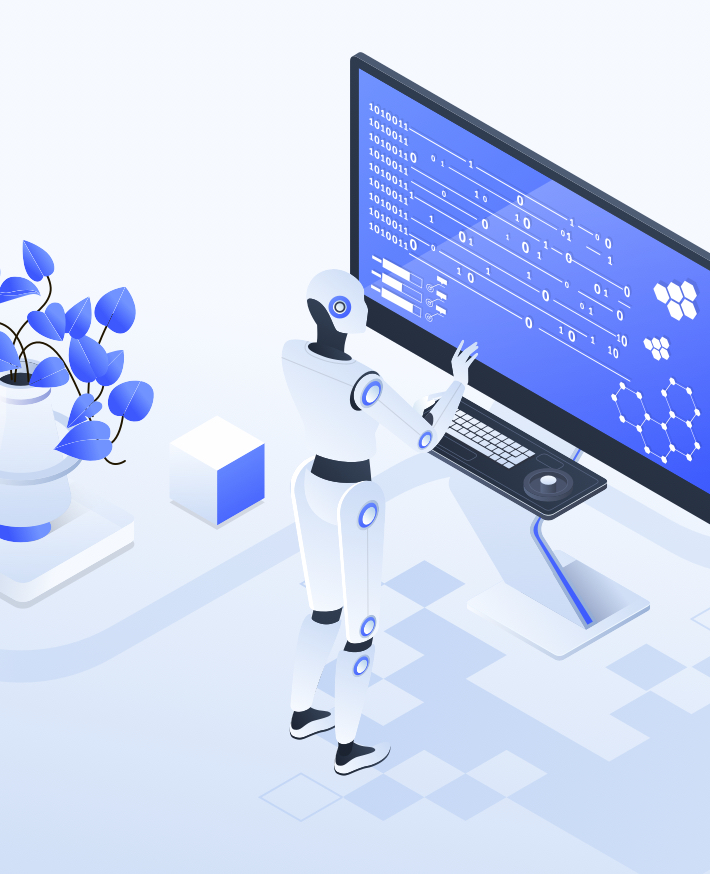 Frontend testing. Глобальные технологические проекты. Искусственный интеллект юрист и компьютер в картинках. Reinforcement sawing Machine