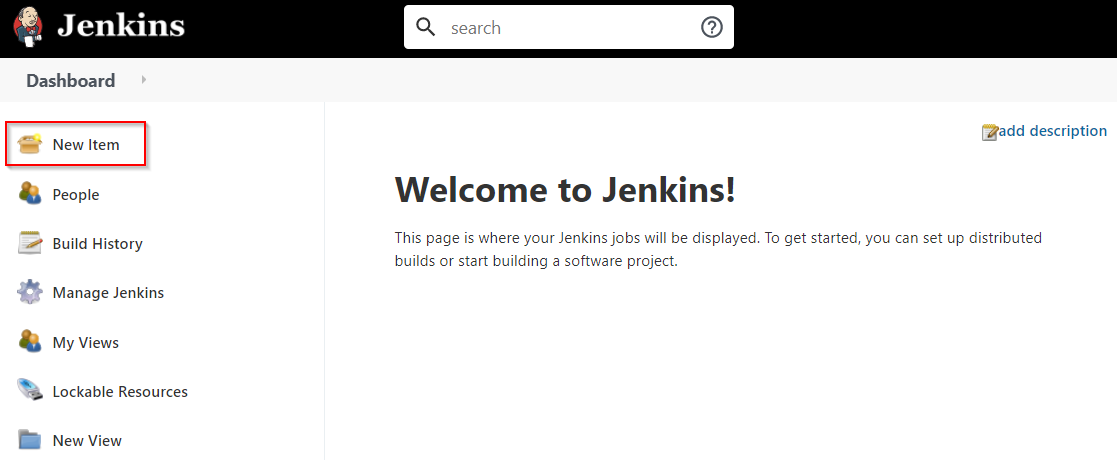 Jenkins screenshot