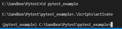 pip install pytest