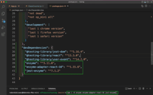 React vs Enzyme 7